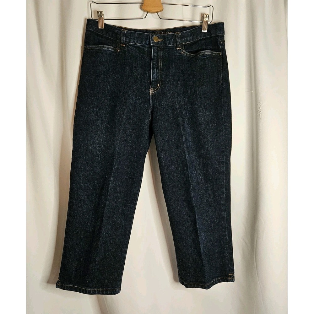LRL Lauren Jeans Co Classic Midcalf Womens Size 10 Ralph Lauren Dark Wash